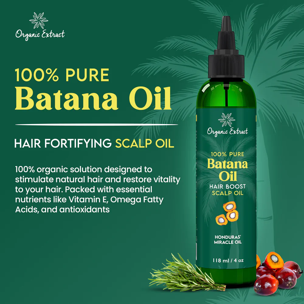Mitchell Organic Batana Hair Growth Oil – 4oz - Image 2