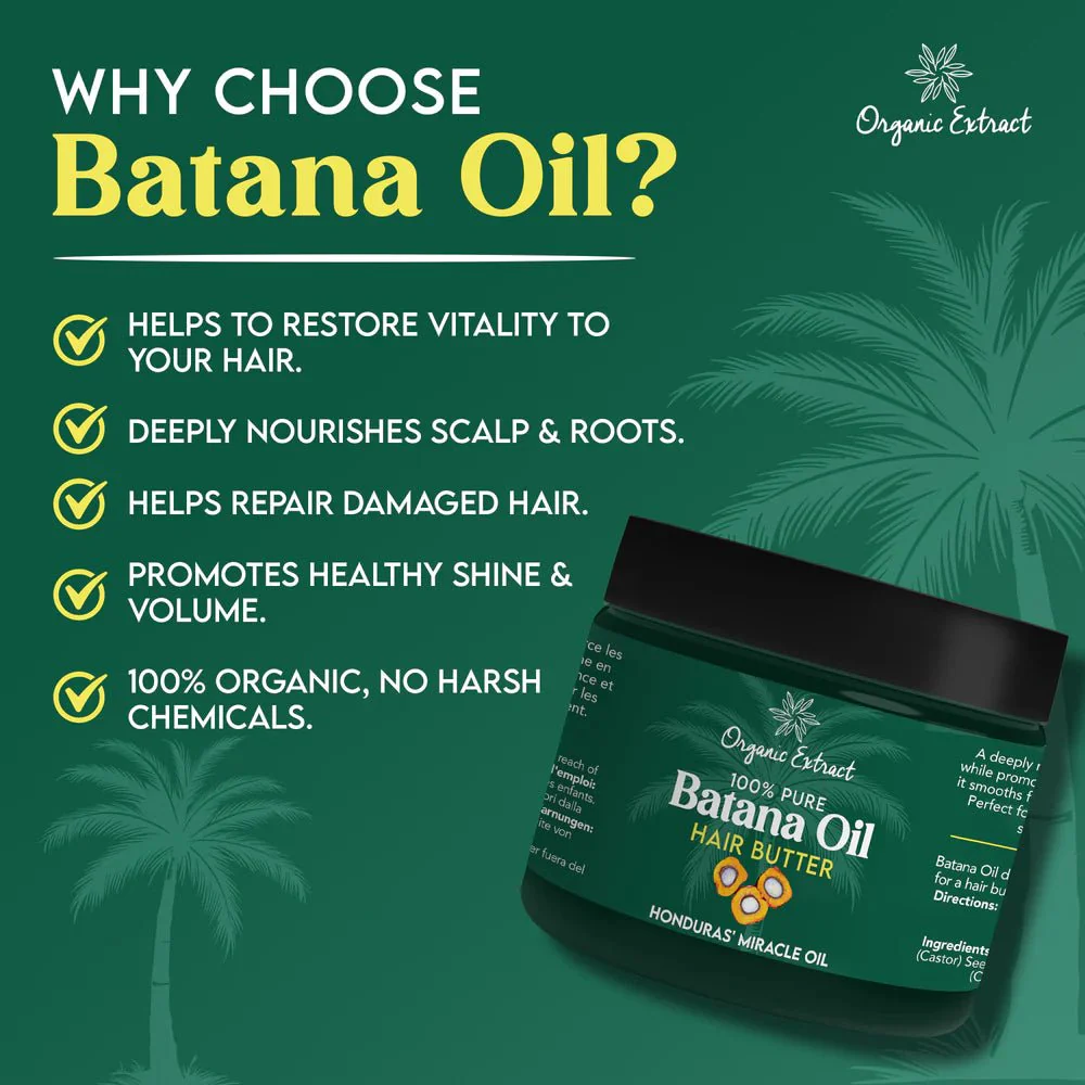 Mitchell Organic Batana Oil Hair Butter – 4 oz - Image 5