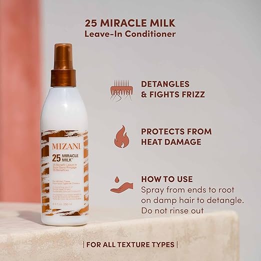 Mizani 25 Miracle Milk Leave-In Conditioner – 8.5 oz - Image 2