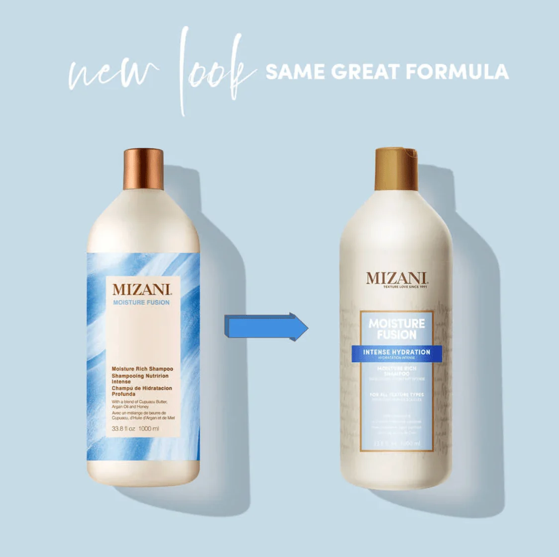 Mizani Moisture Fusion Shampoo – 33.8oz - Image 3
