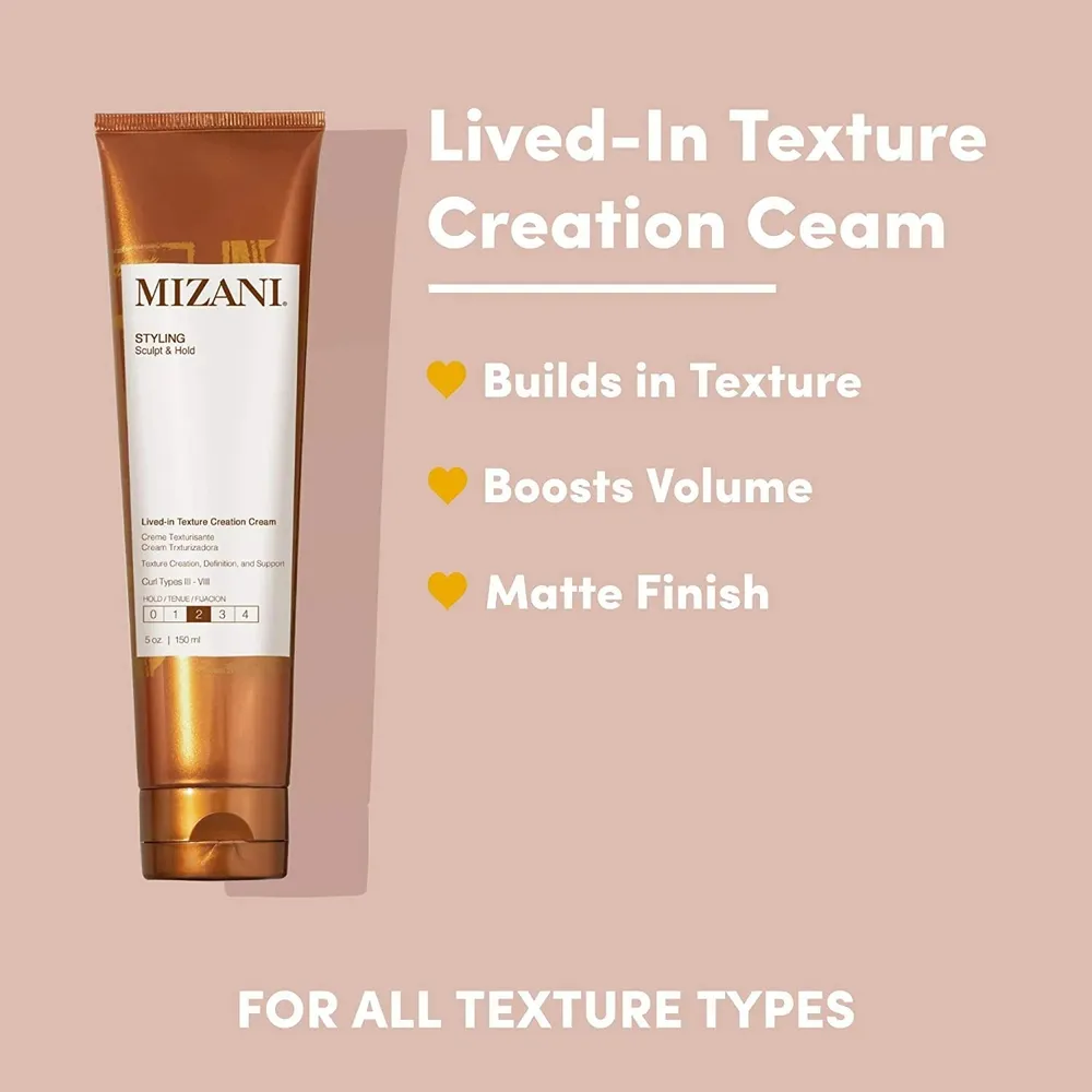 Mizani Styling Lived-In Texture Cream - Touchable Waves 5oz - Image 2