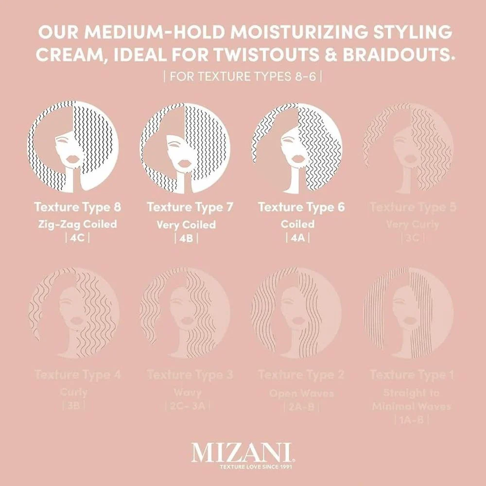 Mizani True Textures Curl Define Pudding - Moisturizing 8oz - Image 4