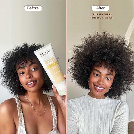 Mizani True Textures Perfect Coil Oil Gel - Moisturizes & Fights Frizz 11oz - Image 3