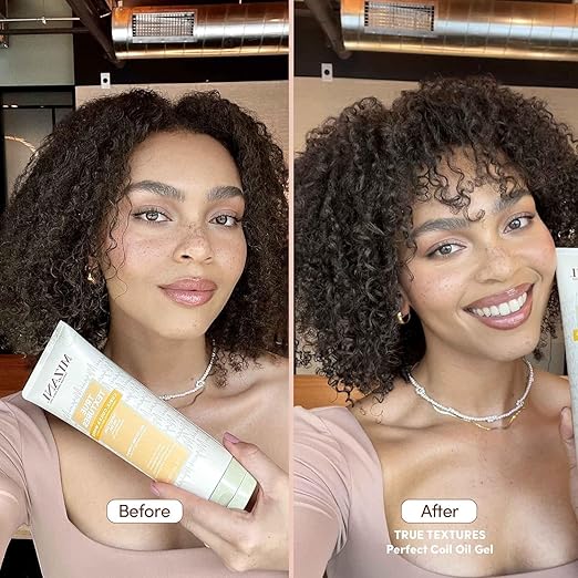 Mizani True Textures Perfect Coil Oil Gel - Moisturizes & Fights Frizz 11oz - Image 4