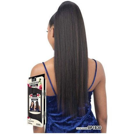 Model Model Gardenia Synthetic Ponytail - Straight 36" - Image 2