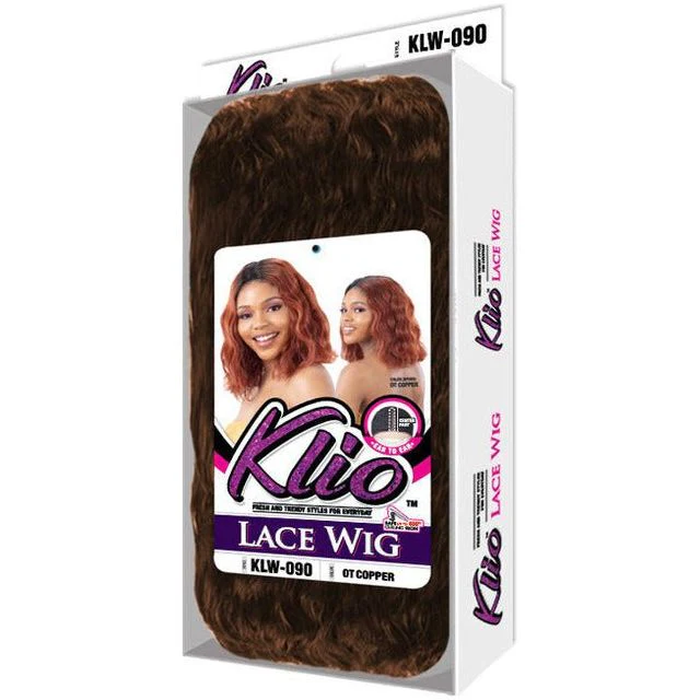 Model Model Klio Synthetic HD Lace Front Wig - KLW090 - Image 3