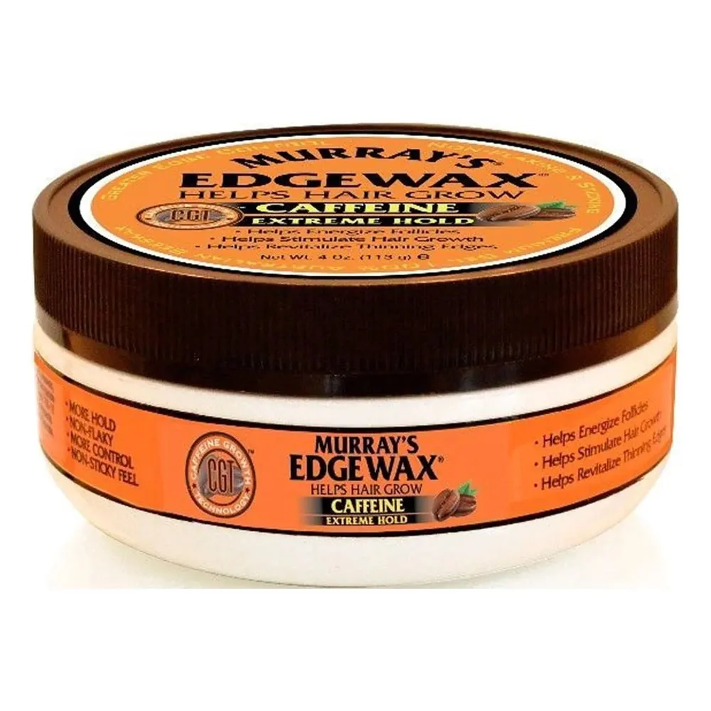 Murray’s Edge Wax – Caffeine & Caffeine Extreme Hold – 4 oz - Image 3