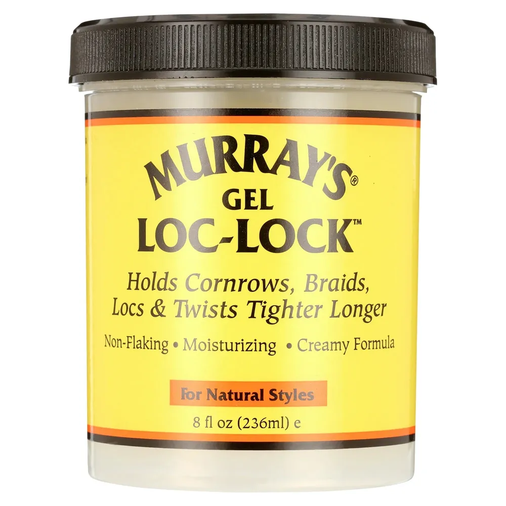 Murray’s Loc-Lock Gel – Firm Hold for Braids & Locs – 8 oz