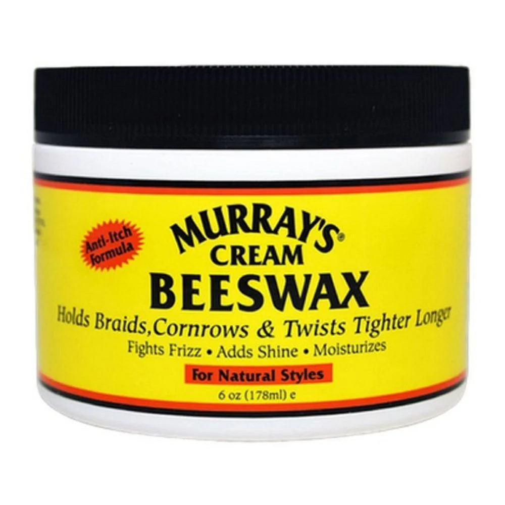 Murray’s Cream of Nature Beeswax – Creamy Texture & Moisture – 6 oz