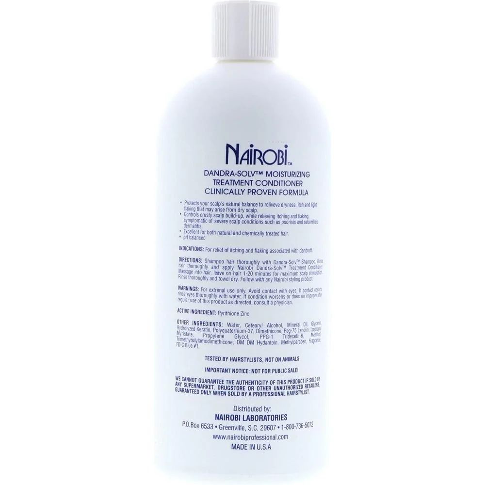 Nairobi Dandra-Solv Moisturizing Conditioner β 32 oz - Image 2