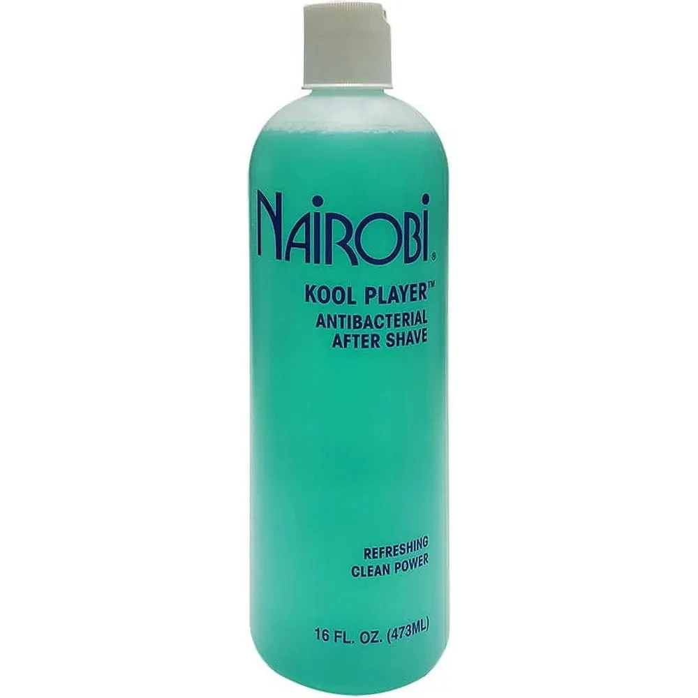 Nairobi Kool Player Antibacterial After Shave – 16oz