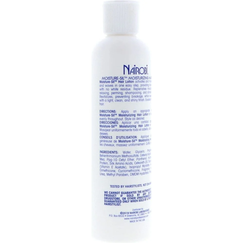 Nairobi Moisture-Sil Moisturizing Hair Lotion – 8 oz - Image 3