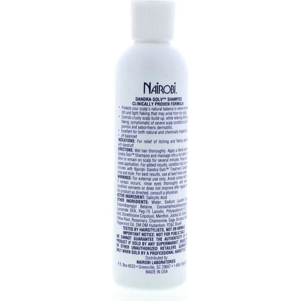 Nairobi Dandra-Solv Moisturizing Shampoo - Therapeutic - Image 3