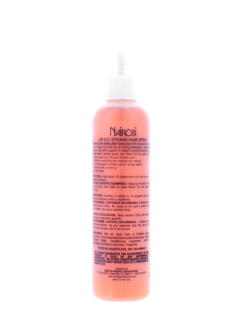 Nairobi Up-Do Styling Spray Flexible Hold β 8oz - Image 2