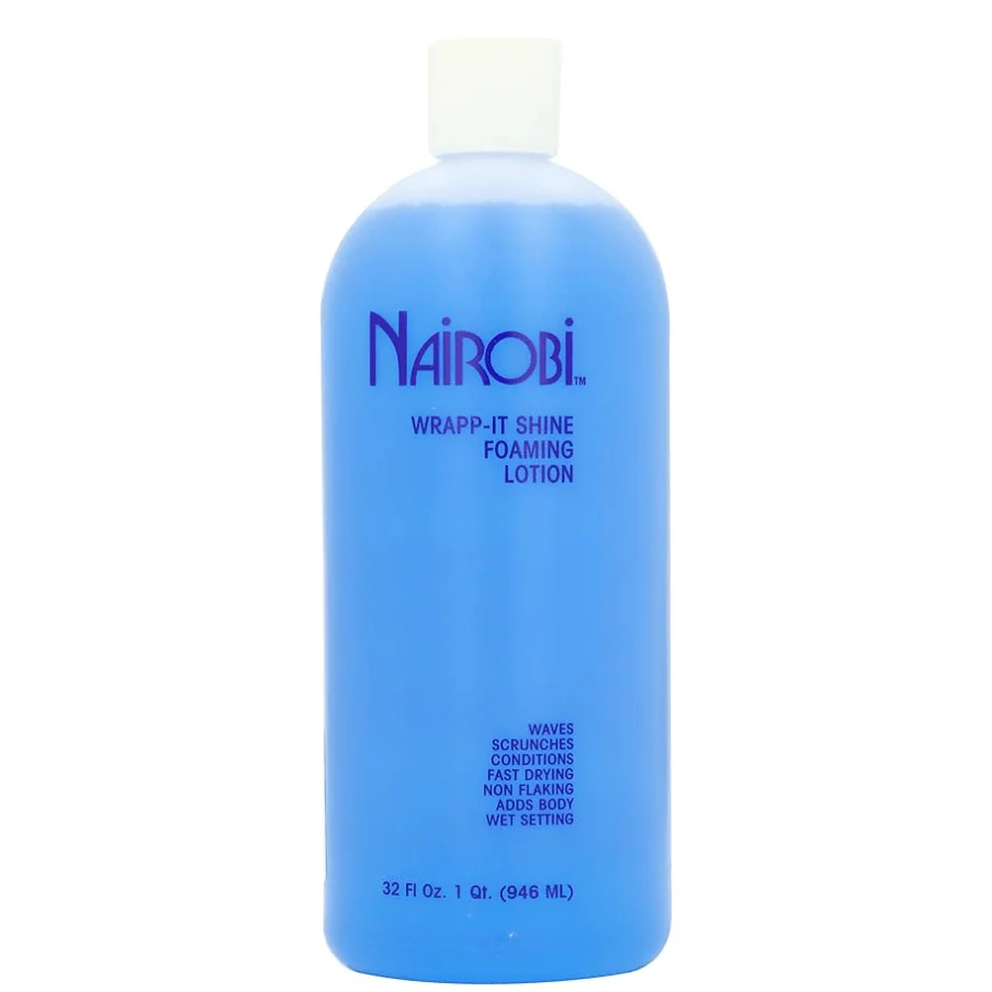 Nairobi Wrapp-It Shine Foaming Lotion - Styling Hold and Shine 8 Oz - Image 7