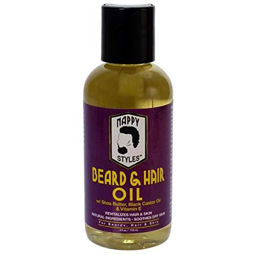 Nappy Styles Beard & Hair Oil  – 4 oz - Image 2