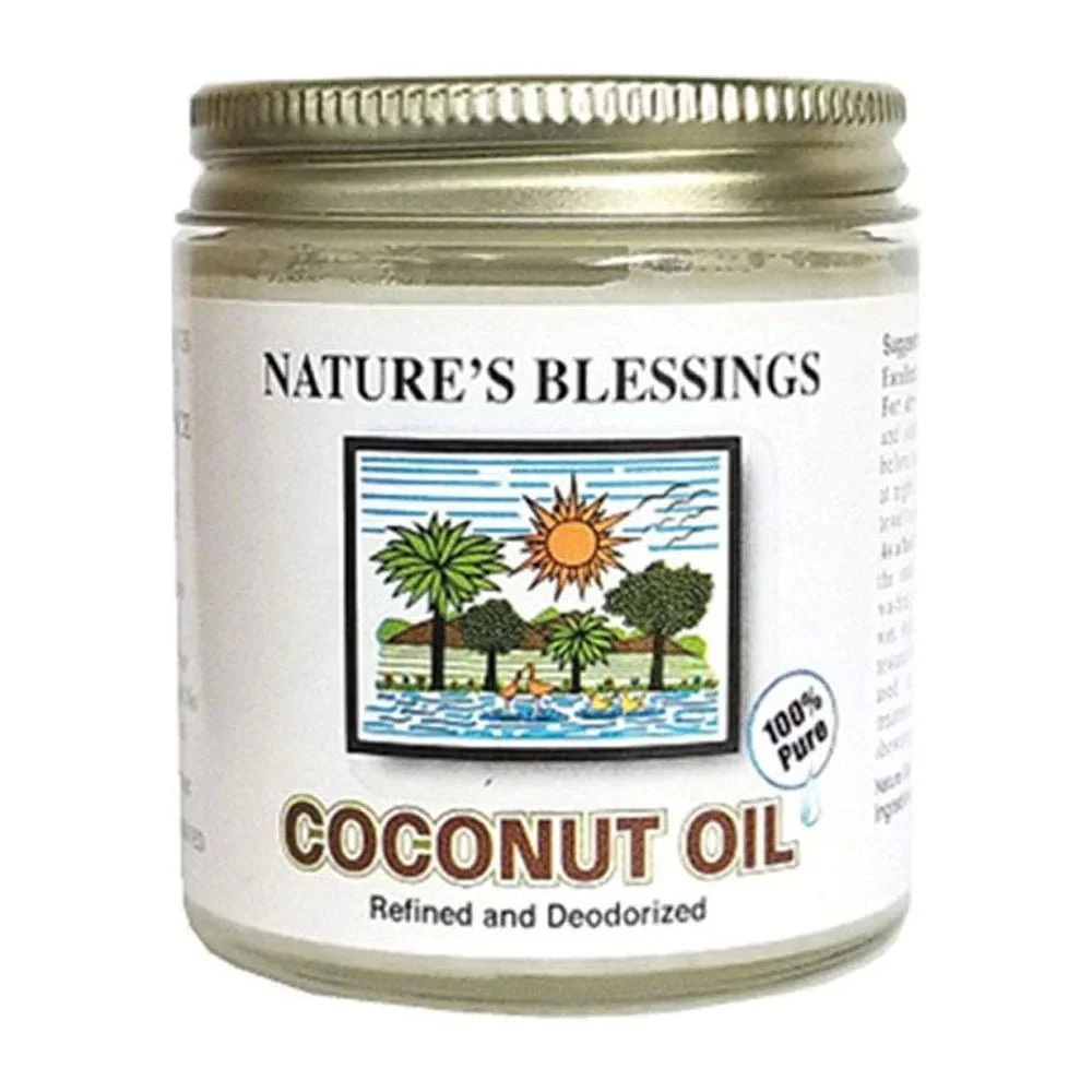 Nature’s Blessings Coconut Oil – Moisturizer for Hair & Skin – 3.7 oz