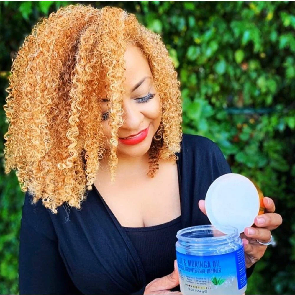 Nefertiti’s Secrets Natural Growth Curl Definer - 16 oz - Image 9