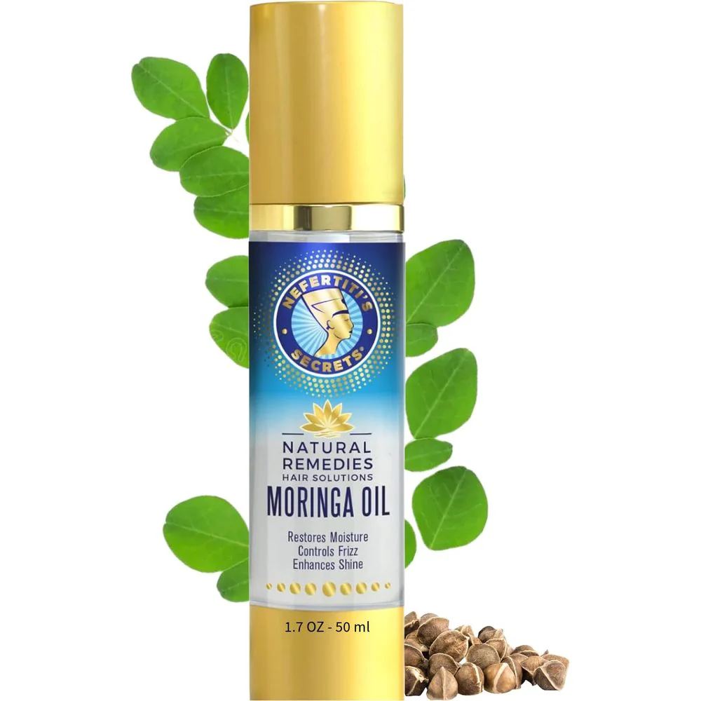 Nefertiti’s Secrets Moringa Hair and Scalp Oil - 1.7 oz