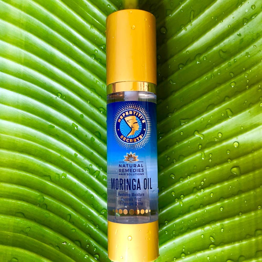 Nefertiti’s Secrets Moringa Hair and Scalp Oil - 1.7 oz - Image 3