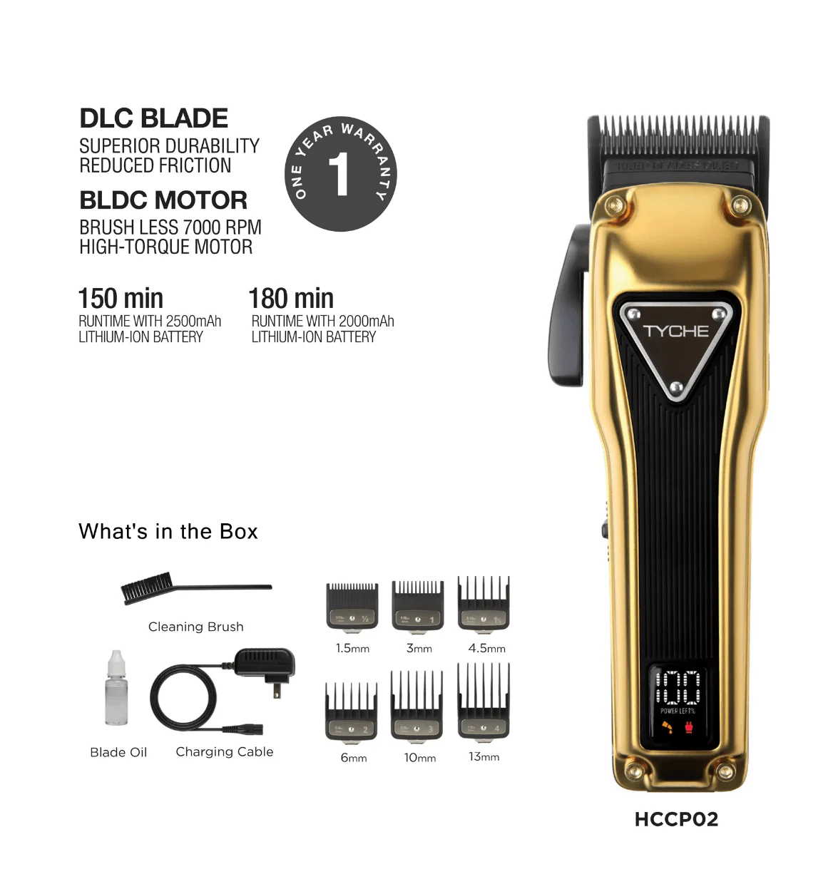Nicka K New York Carbon Blade DLC Clipper & Trimmer โ Cordless - Image 3