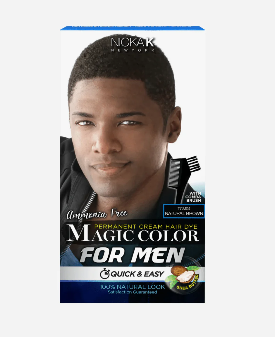 Nicka K New York Magic Color For Men Permanent Hair Dye - Image 4