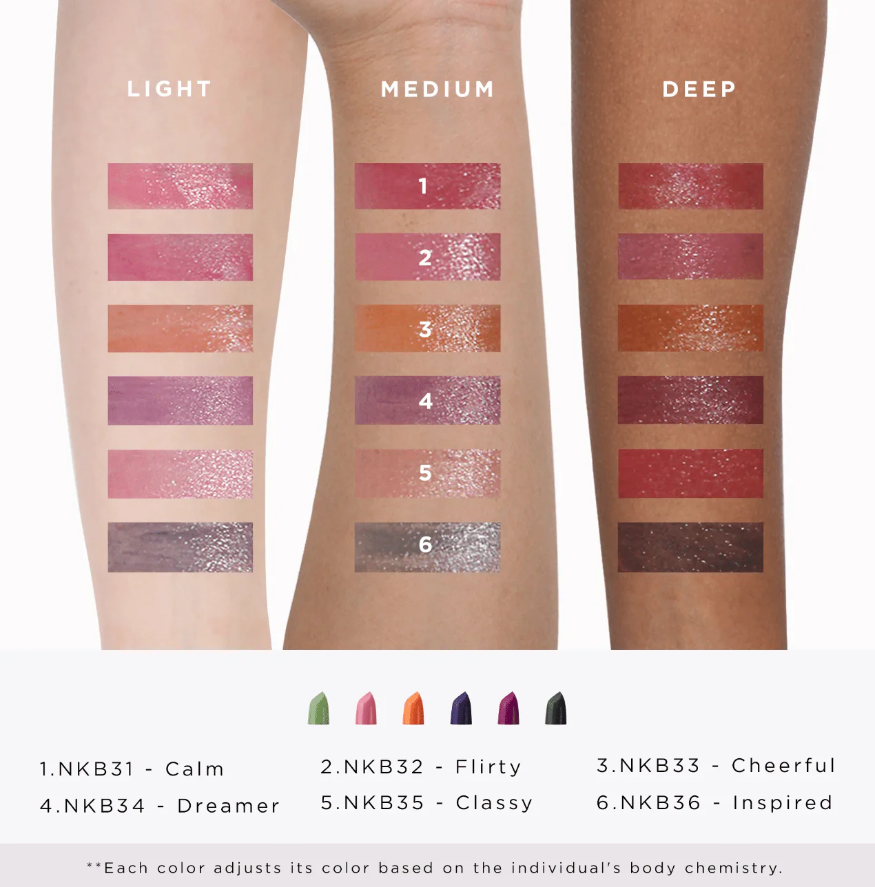 Nicka K New York Mood Lipstick - Color Changing Formula - Image 3