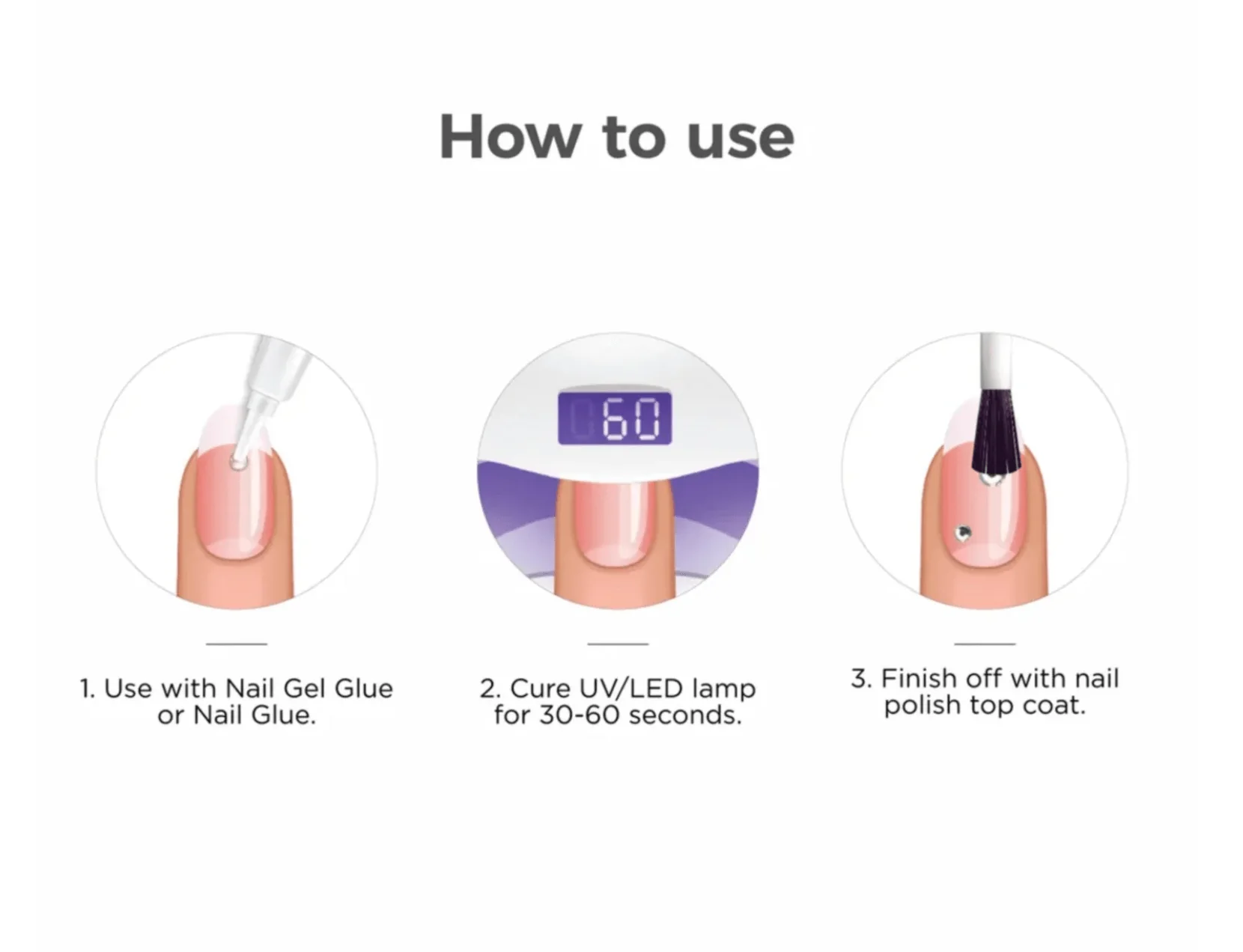 Nicka K New York Nail Art DIY Rhinestone Round Case - Image 9