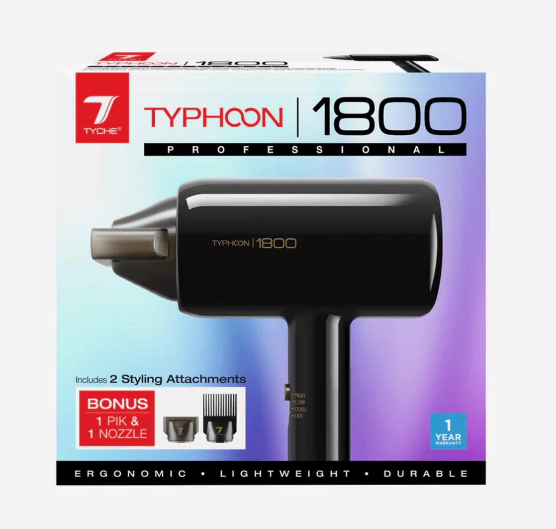Nicka K Typhoon 1800 Hair Dryer – Compact DC Motor - Image 3