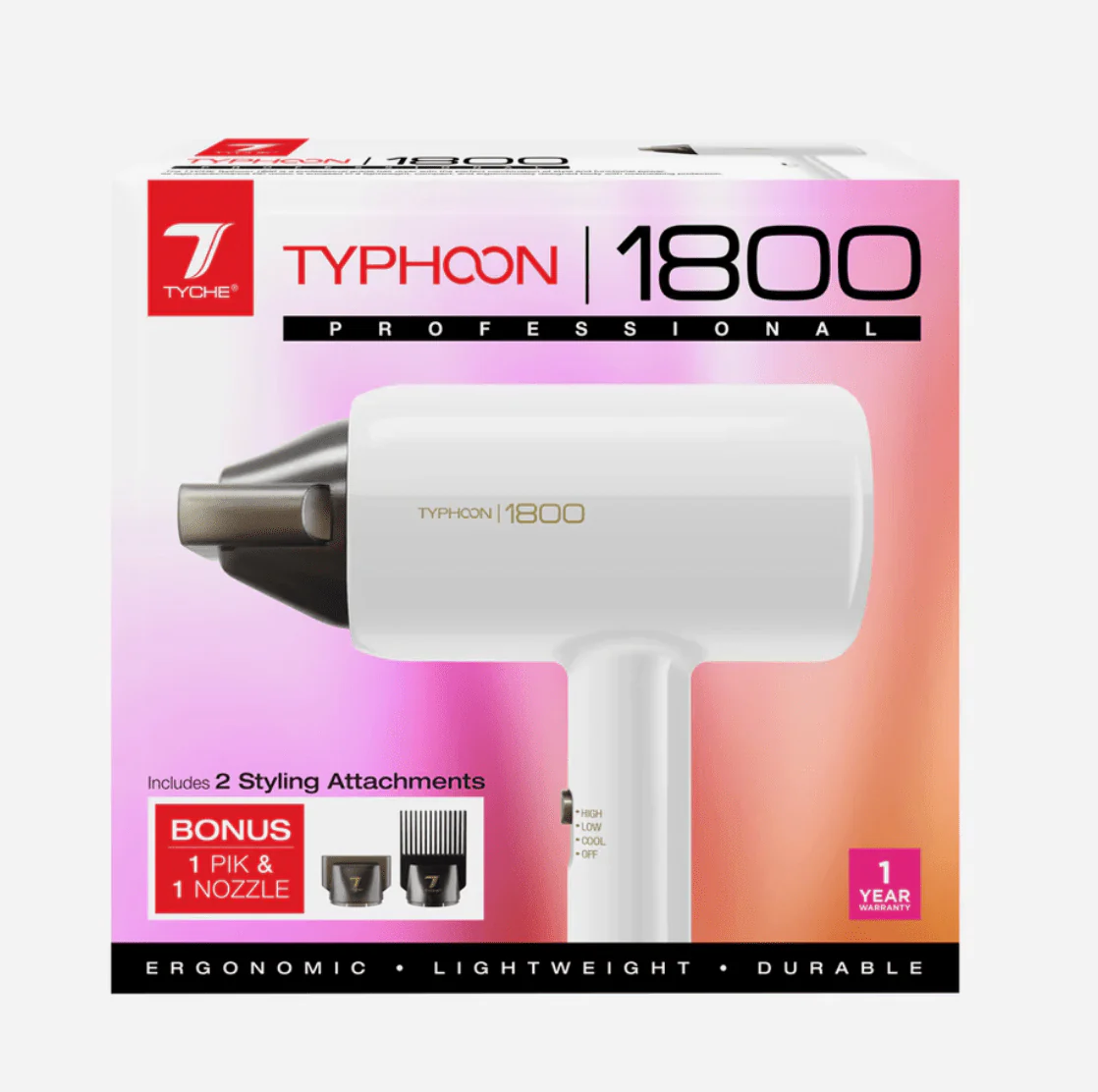 Nicka K Typhoon 1800 Hair Dryer – Compact DC Motor - Image 6