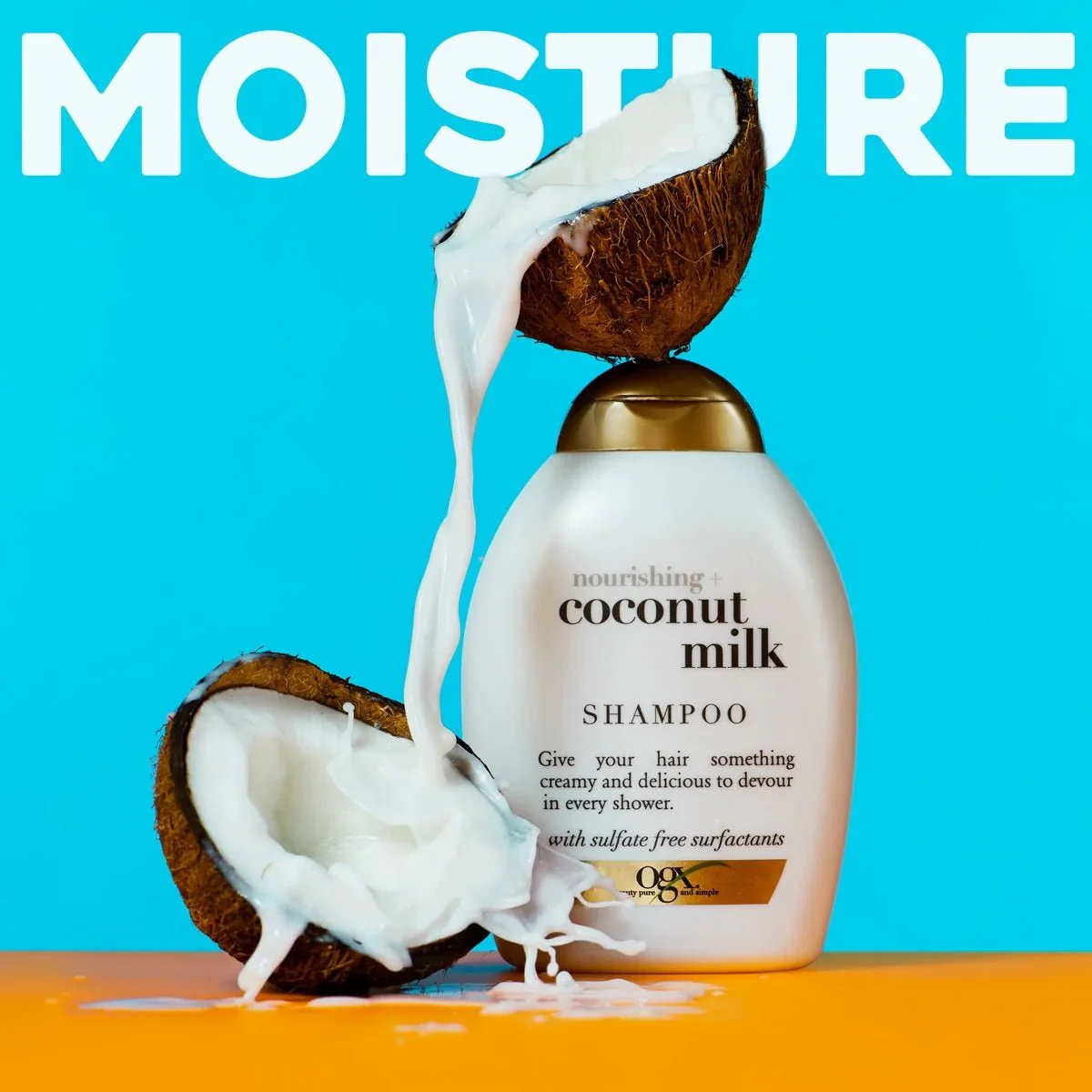 OGX Nourishing + Coconut Milk Conditioner – 19.5 fl oz - Image 2