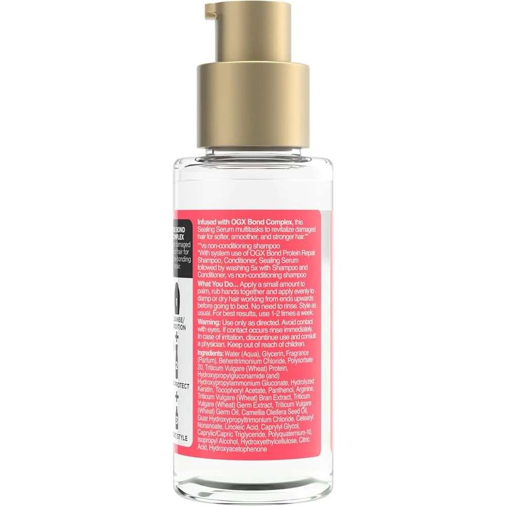 OGX Repair and Protect Bond Protein Sealing Hair Serum - 1.7 fl oz - Image 6