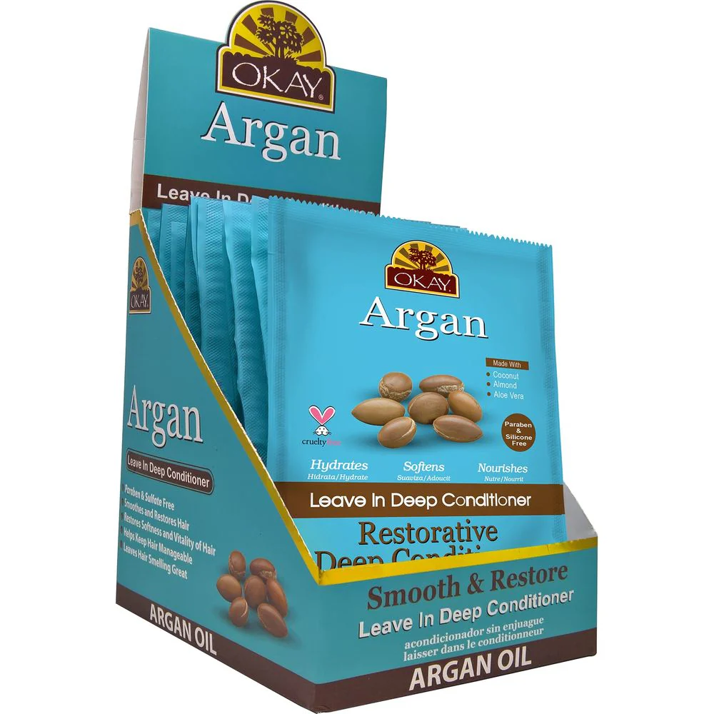 Okay Argan Oil Leave-In Conditioner 1.5oz
