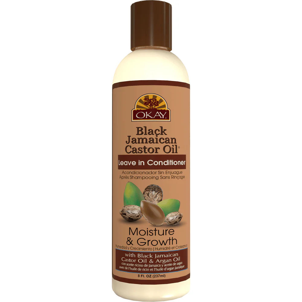 Okay Black Jamaican Leave-In Conditioner 8oz