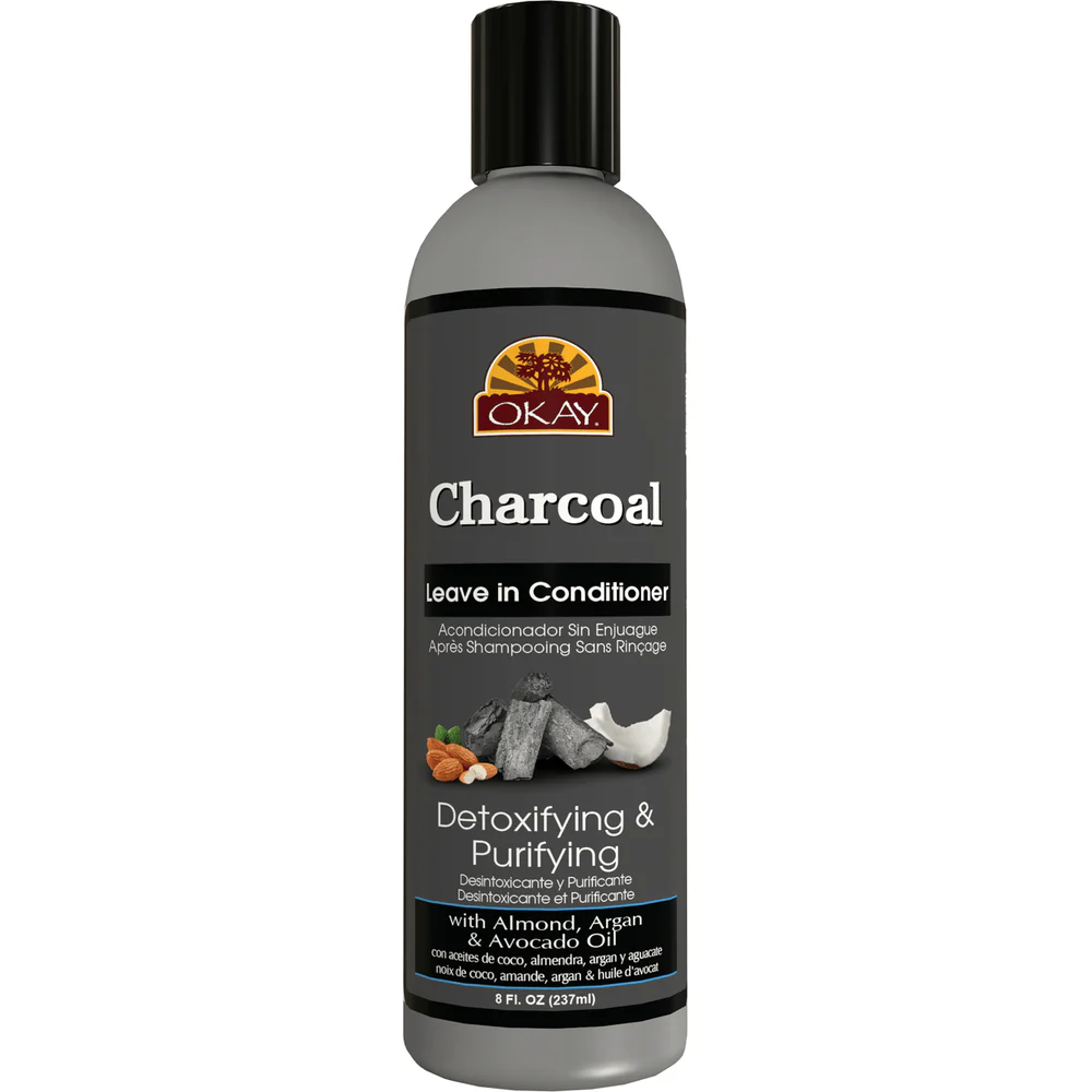 Okay Charcoal Detoxifying & Purifying Leave-In Conditioner 8oz