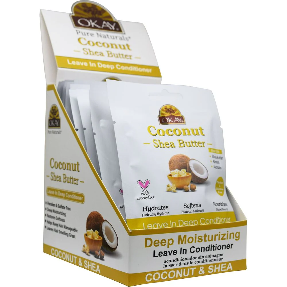 Okay Coconut & Shea Butter Leave-In Conditioner 1.25oz