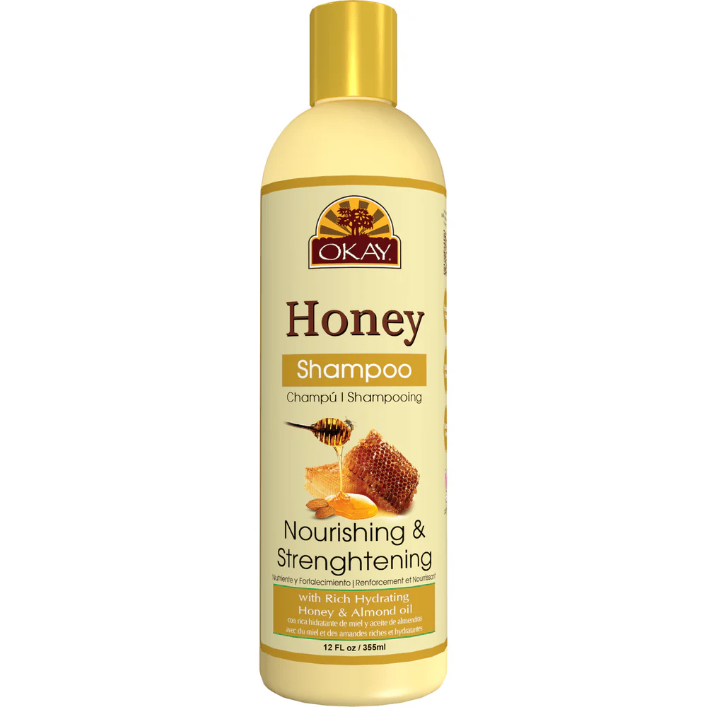 OKAY Shampoo - Honey Nourishing and Strengthening 12oz
