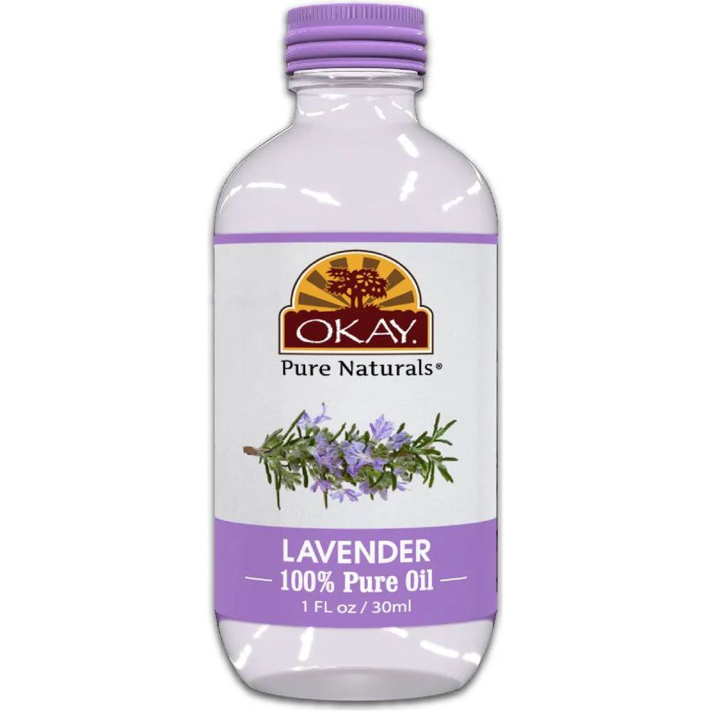 OKAY Pure Naturals 100% Lavender Essential Oil 1oz