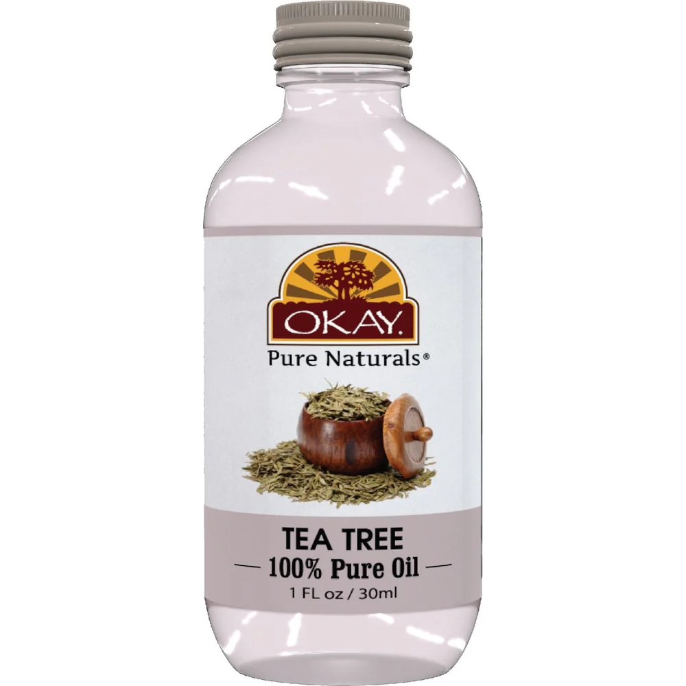 OKAY Pure Naturals 100% TEA TREE OIL 1oz / 30ml