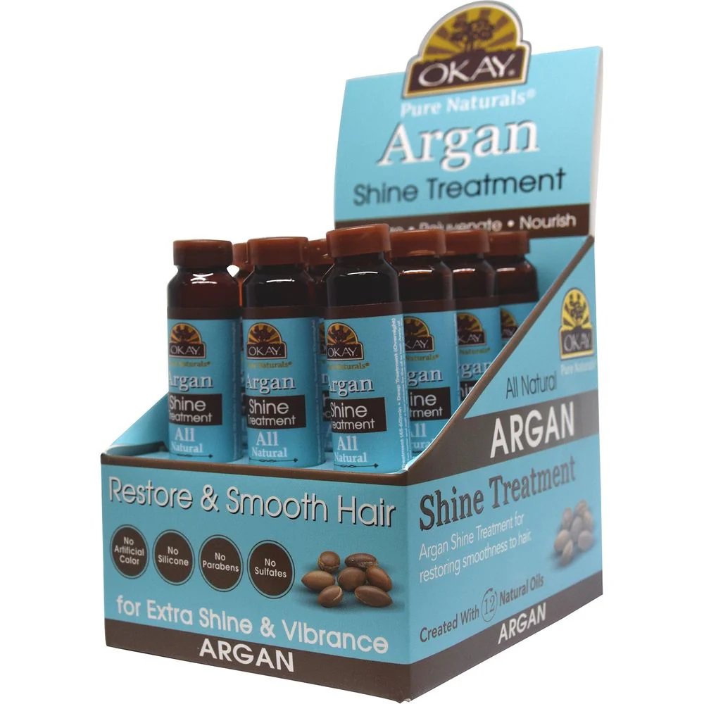 Okay Pure Naturals Argan Shine Treatment 0.6oz