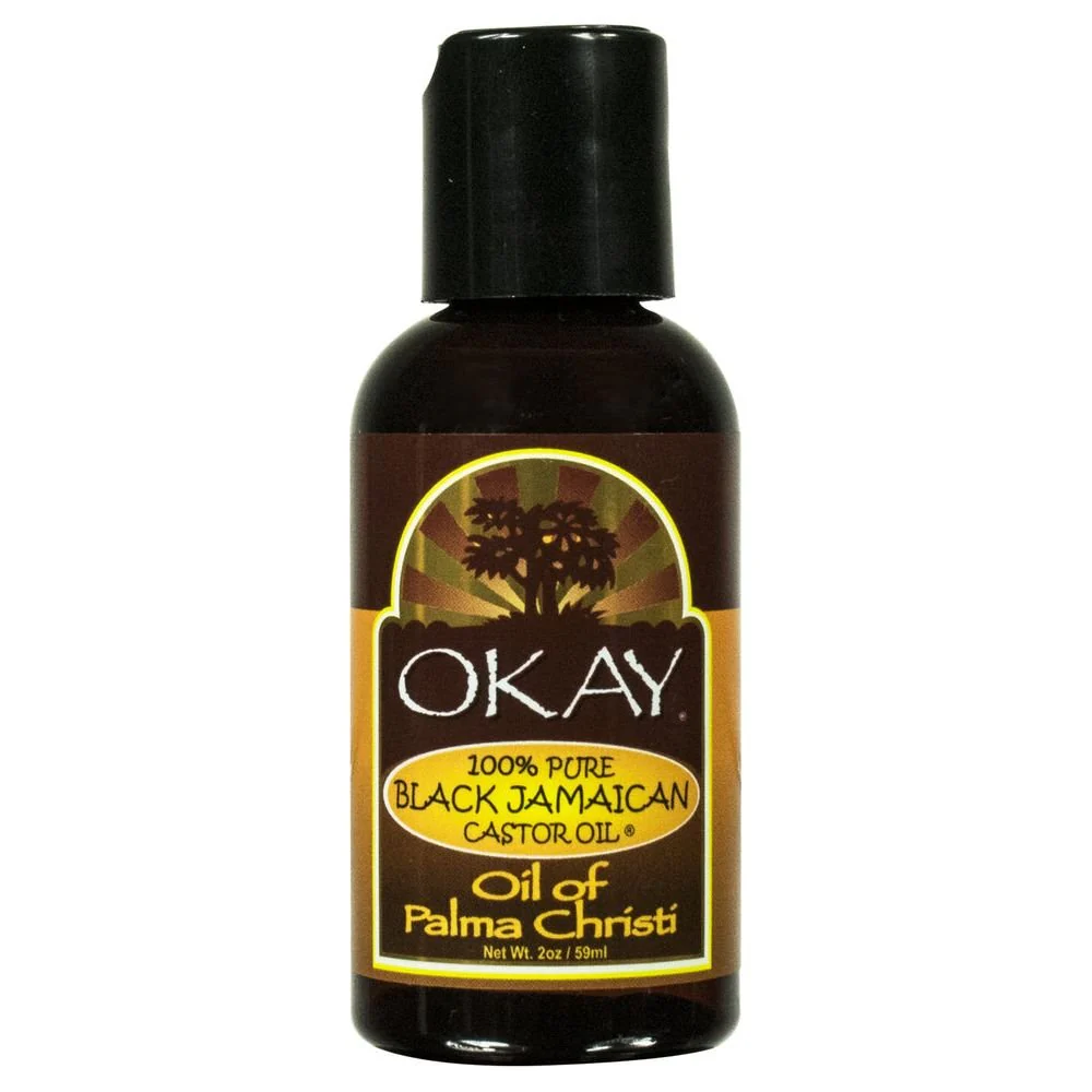 Okay Pure Naturals Black Jamaican Castor Oil 2oz
