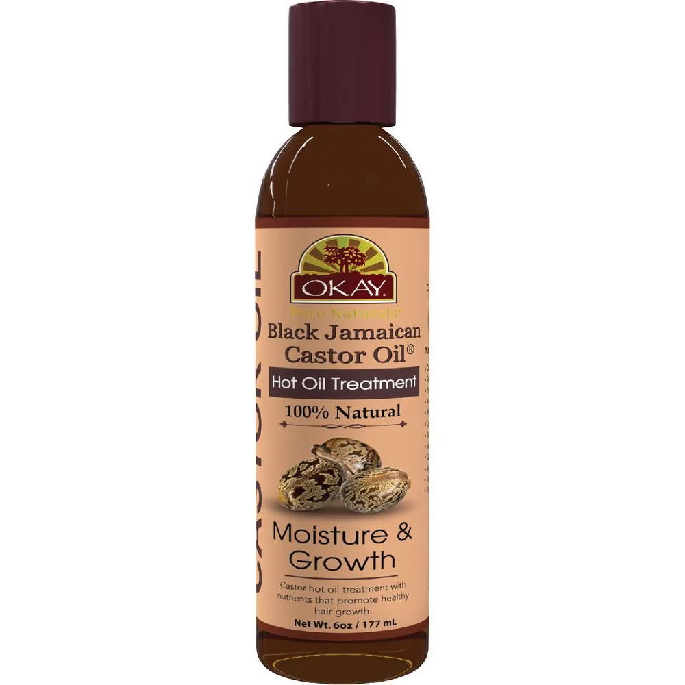 OKAY Pure Naturals HOT OIL TREATMENT - BJC Oil 6oz