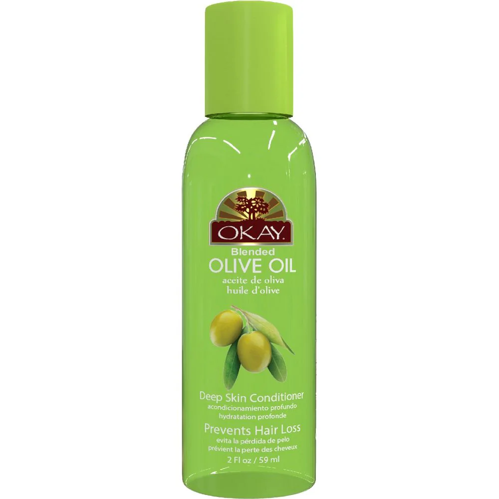 OKAY Pure Naturals Olive Blended Oil for Hair and Skin - 2oz