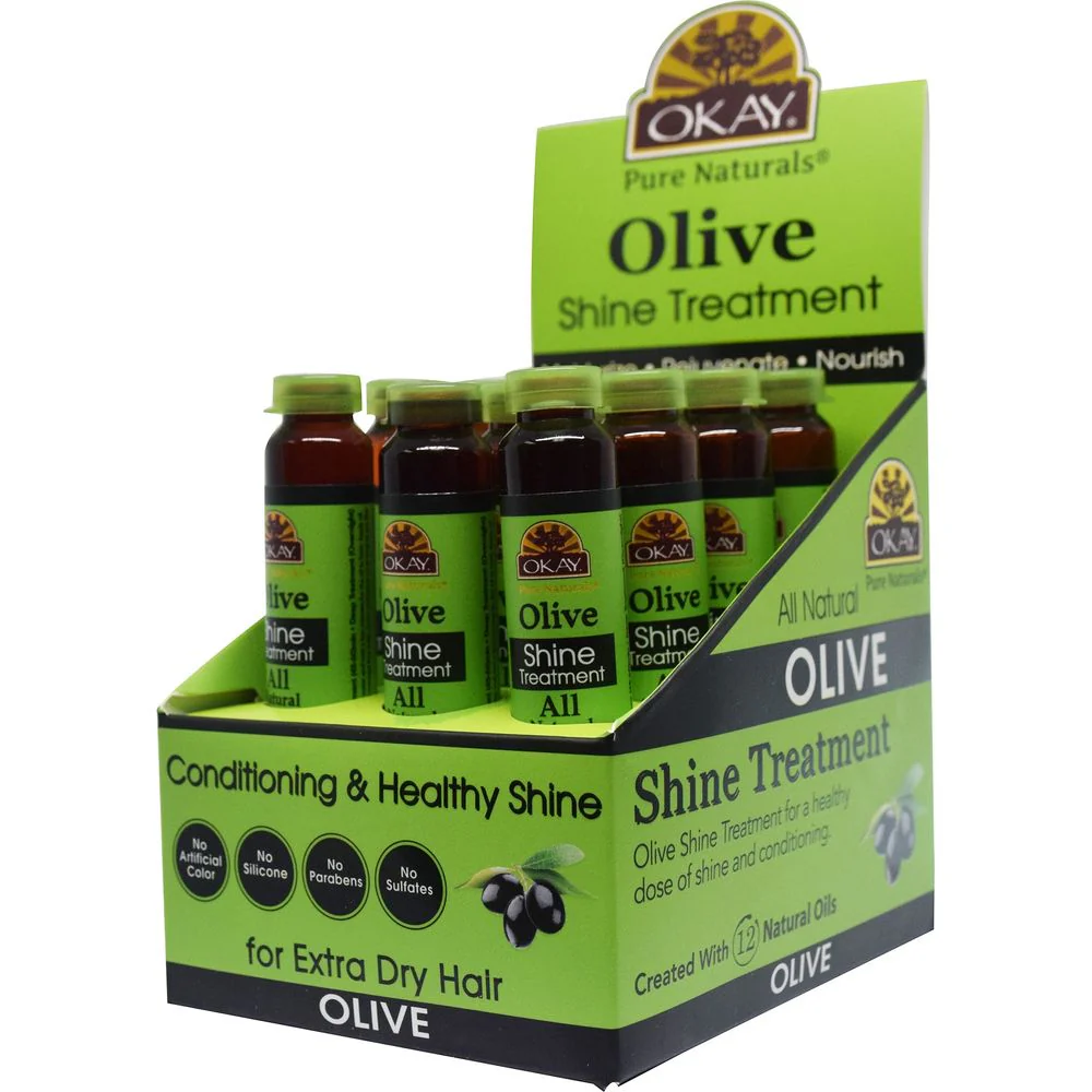 OKAY Pure Naturals Olive Shine Treatment 0.6oz