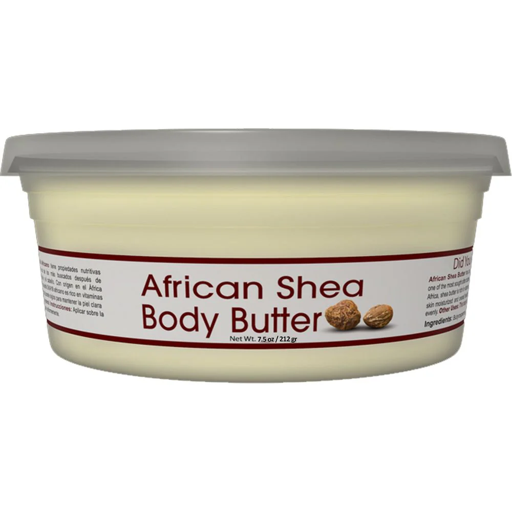 OKAY Pure Naturals Shea Butter White Jar 7.5 oz