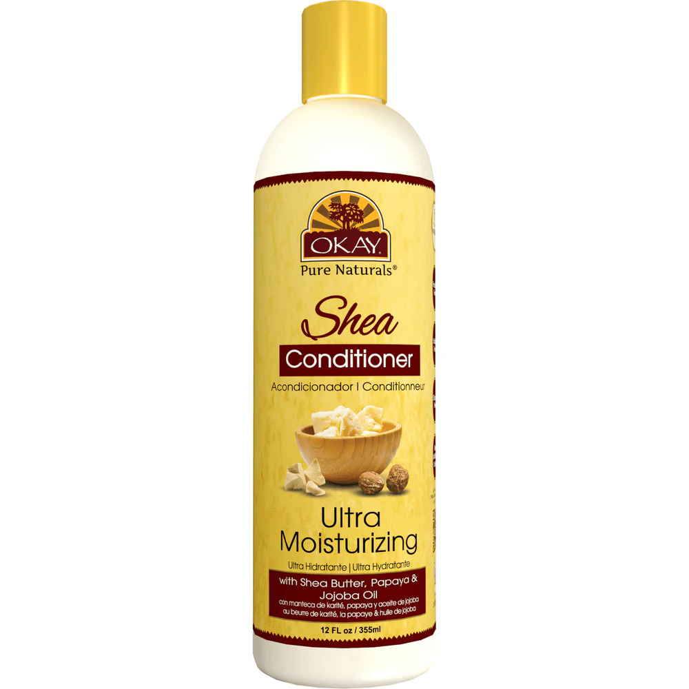 OKAY Pure Naturals SHEA CONDITIONER 12oz / 355ml