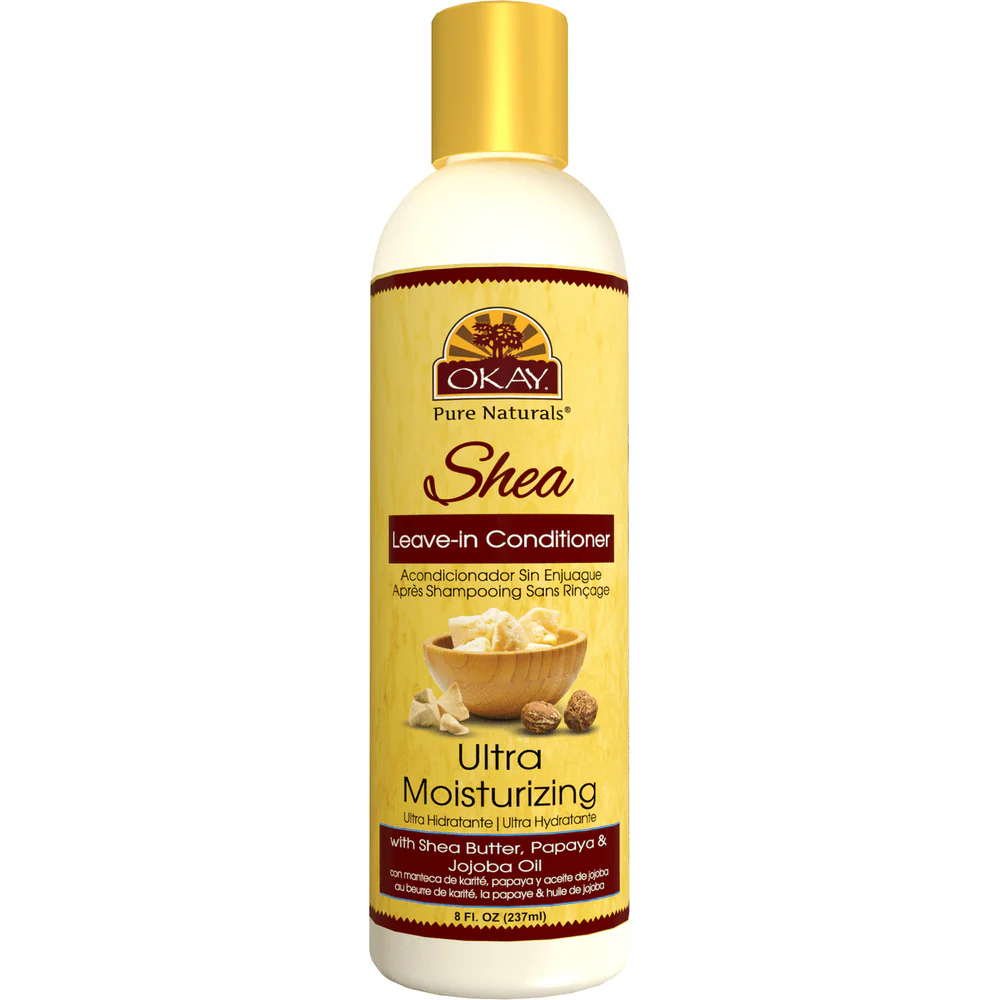 OKAY Pure Naturals SHEA LEAVE IN CONDITIONER 8oz / 237ml