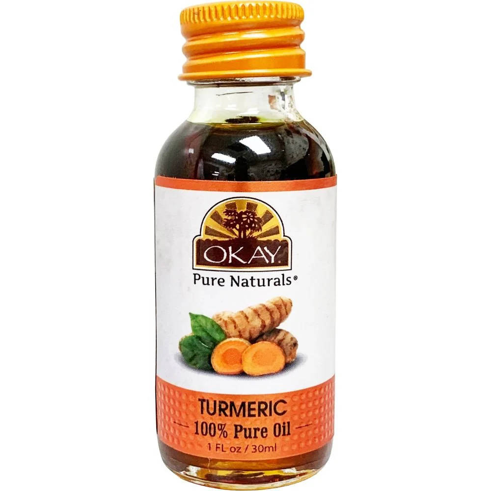 OKAY Pure Naturals Turmeric 100% Pure Oil 1oz/30ml
