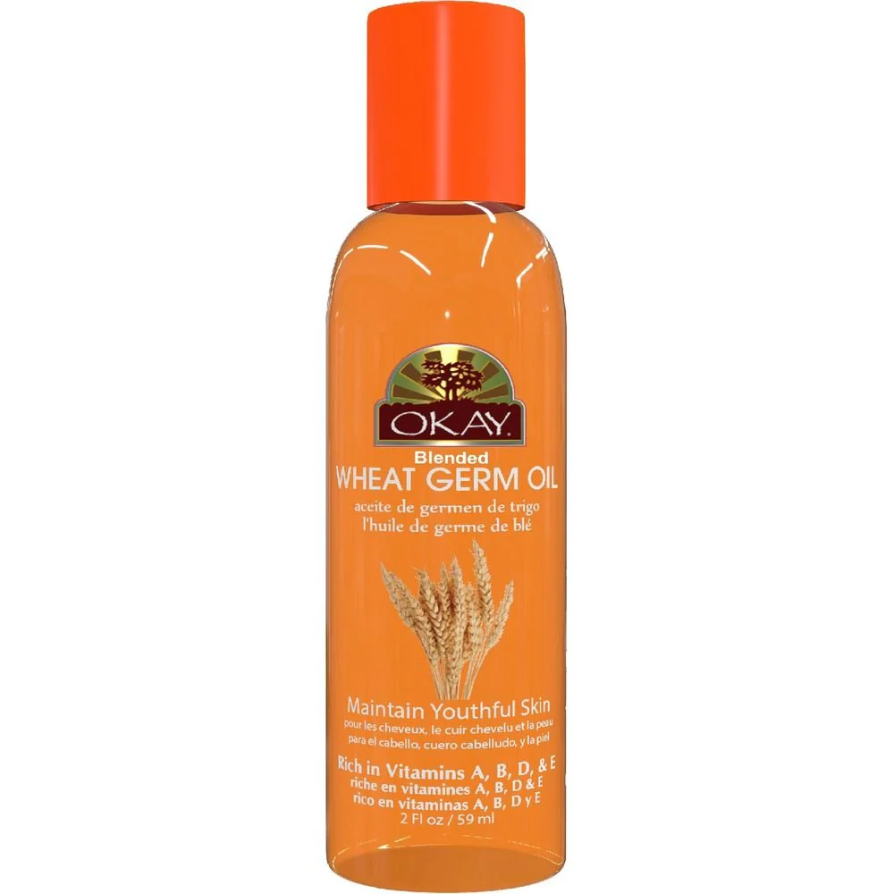 OKAY Pure Naturals WHEAT GERM BLENDED OIL 2oz / 59ml