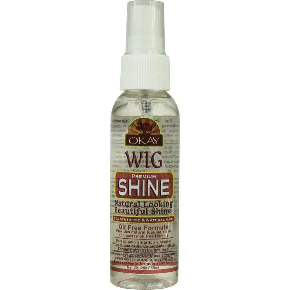 OKAY WIG SHINE OIL FREE FORMULA 2oz/59ml